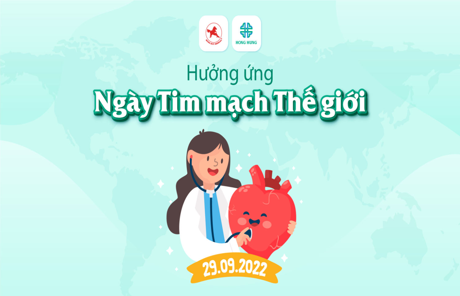 Hưởng ứng Ngày Tim mạch Thế giới 29/9:  “Ổn định huyết áp để bảo vệ trái tim”