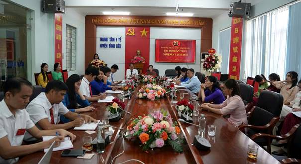ĐẠI HỘI ĐẢNG BỘ TRUNG TÂM Y TẾ LẦN THỨ I NHIỆM KỲ 2025–2030